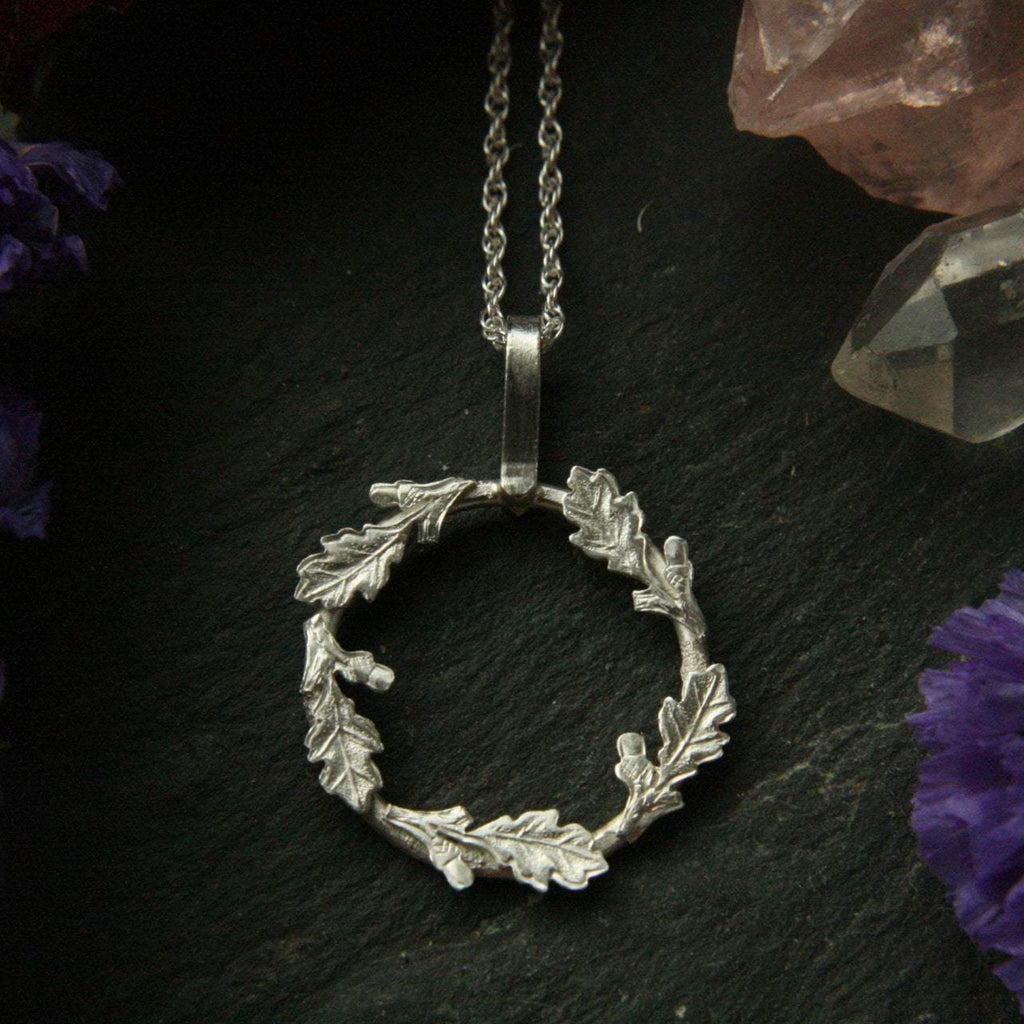 Oak Leaf Protection Necklace - Andune Jewellery